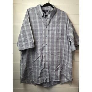 Men's Falcon Bay‎ Sportswear Button Up Shirt 2XLT Plaid